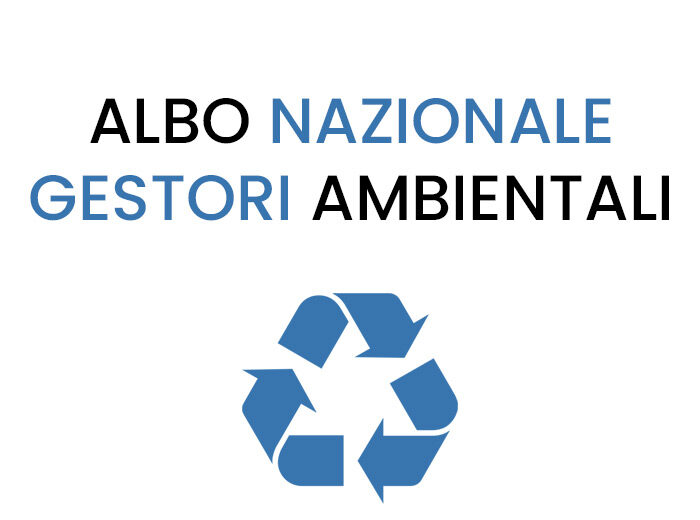 Iscrizione all’Albo Nazionale Gestori Ambientali